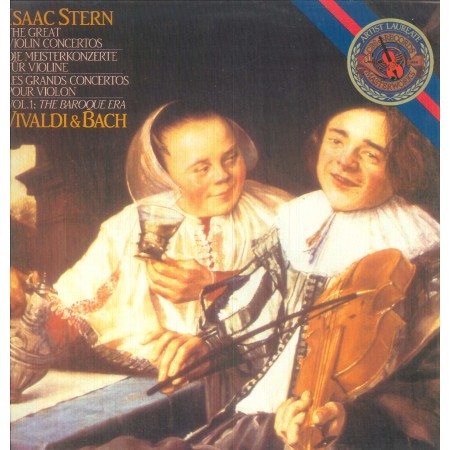 Stern, Vivaldi, Bach LP Vinile The Great Violin Concertos Vol.1, The Baroque Era Nuovo