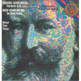 Brahms, Schoenberg, Bach LP Vinile Piano Quartet, Op. 25, Two Chorale Preludes Nuovo Brahms, Schoenberg, Bach LP Vinile Piano Quartet, Op. 25, Two Chorale Preludes Nuovo