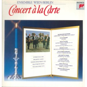 Ensemble Wien Berlin LP Vinile Concert A La Carte / Sony Classical – S42175 Nuovo Ensemble Wien Berlin LP Vinile Concert A La Carte / Sony Classical – S42175 Nuovo