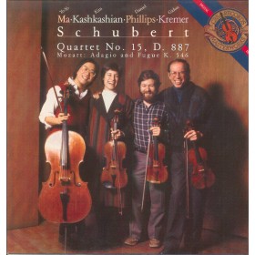 Schubert, Mozart, Kremer LP Vinile Quartet N.15, D.887, Adagio E Fugue K.546 Nuovo Schubert, Mozart, Kremer LP Vinile Quartet N.15, D.887, Adagio E Fugue K.546 Nuovo