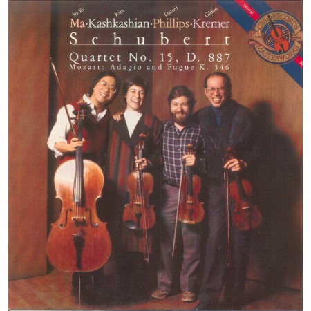 Schubert, Mozart, Kremer LP Vinile Quartet N.15, D.887, Adagio E Fugue K.546 Nuovo