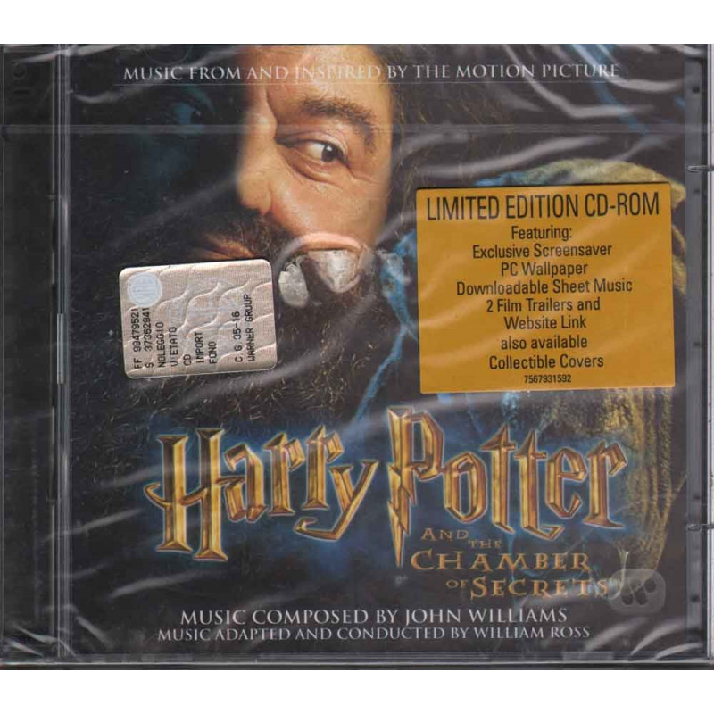 John Williams CD Harry Potter And The Chamber Of Secrets OST Sigillato 0075679315922 John Williams CD Harry Potter And The Chamber Of Secrets OST Sigillato 0075679315922