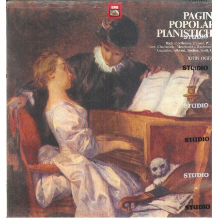 John Ogdon LP Vinile Pagine Popolari Pianistiche / La Voce Del Padrone – 531051301 Sigillato