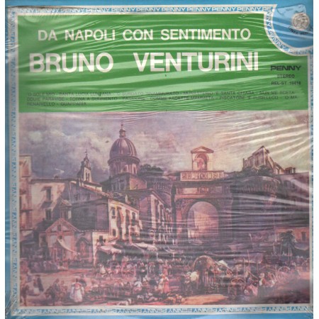 Bruno Venturini LP Vinile Da Napoli Con Sentimento / Penny  – RELST19418 Sigillato