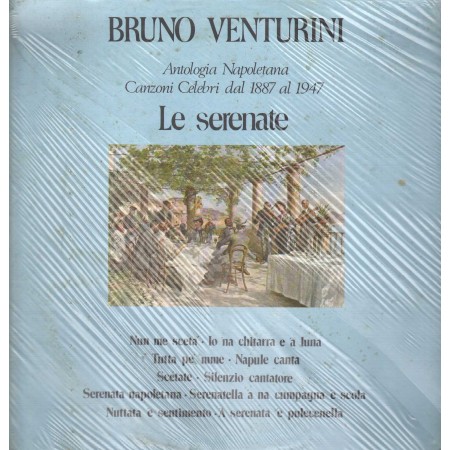 Venturini LP Vinile Antologia Napoletana, Canzoni Celebri Dal 1887 al 1947, Le Serenate