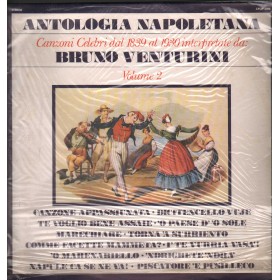 Venturini LP Vinile Antologia Napoletana Canzoni Celebri Dal 1839 Al 1930 Vol.2 Sigillato Venturini LP Vinile Antologia Napoletana Canzoni Celebri Dal 1839 Al 1930 Vol.2 Sigillato