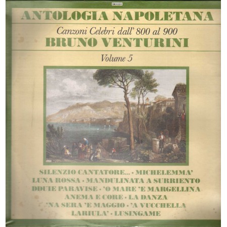 Bruno Venturini LP Vinile Antologia Napoletana Vol 5 / Joker – SM4224 Sigillato