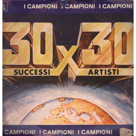 Various LP Vinile 30 Successi X 30 Artisti - I Campioni / Nuova New York ‎– PALP0001 Nuovo