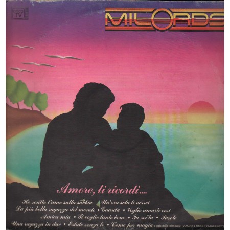 Milords ‎LP Vinile Amore, Ti Ricordi / Andros Music ‎– LP3306 Nuovo