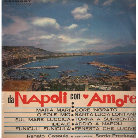 Renato Casaula E Complesso Sarria Prezioso LP Vinile Da Napoli Con Amore / DFL3099908