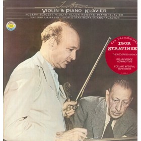 Stravinsky LP Vinile Violin & Piano Klavier / CBS – 79240 Nuovo Stravinsky LP Vinile Violin & Piano Klavier / CBS – 79240 Nuovo