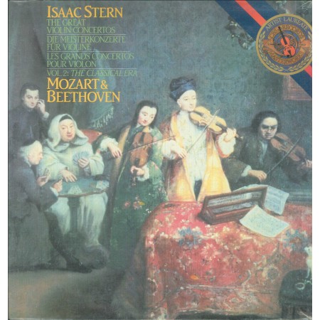 Isaac Stern LP Vinile The Great Violin Concertos Vol. 2, The Classical Era / CBS – M242231 Sigillato