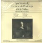 Mehta, Stravinsky LP Vinile Le Sacre Du Printemps / CBS Masterworks – 76676 Sigillato