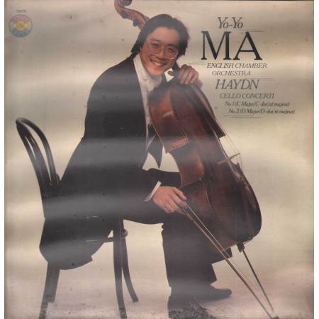 Haydn, Yo-Yo Ma LP Vinile Cello Concerti No. 1, 2 / CBS – 76978 Sigillato