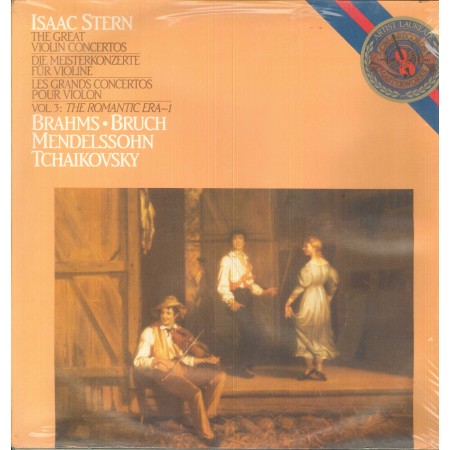 Stern, Tchaikovsky LP Vinile The Great Violin Concertos Vol. 3, The Romantic Era 1 Sigillato