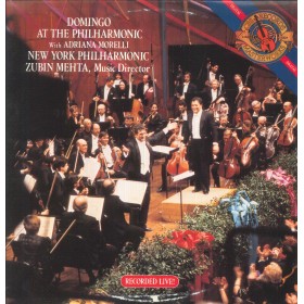 Placido Domingo LP Vinile Domingo At The Philharmonic With Adriana Morelli / CBS – M44942 Nuovo Placido Domingo LP Vinile Domingo At The Philharmonic With Adriana Morelli / CBS – M44942 Nuovo
