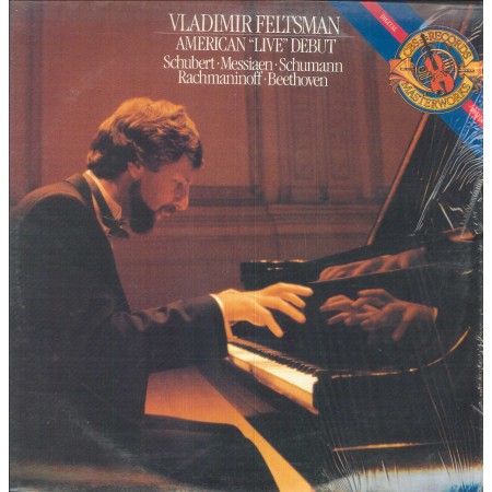 Vladimir Feltsman LP Vinile American Live Debut / CBS – M2X44589 Sigillato