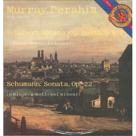Schubert, Schumann, Perahia LP Vinile Sonata, Op. Posth., D. 959 / Sonata Op. 22 / CBS – M44569 Nuovo