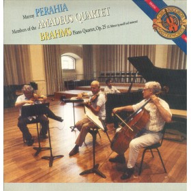 Brahms, Perahia LP Vinile Quartet For Piano And Strings In G Minor, Op. 25 / CBS – M42361 Nuovo Brahms, Perahia LP Vinile Quartet For Piano And Strings In G Minor, Op. 25 / CBS – M42361 Nuovo