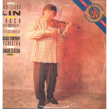 Bruch, Liang Lin, Slatkin LP Vinile Violin Concerto No. 1, Scottish Fantasy / IM42315 Nuovo