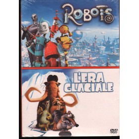Robots + L'Era Glaciale DVD Saldanha, Wedge / Sigillato 8010312058103 Robots + L'Era Glaciale DVD Saldanha, Wedge / Sigillato 8010312058103