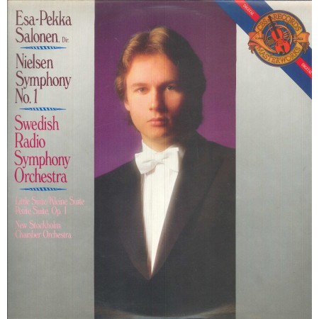 Esa Pekka Salonen LP Vinile Nielsen Symphony No.1 Op. 7, Little Suite Op. 1 / CBS – IM42321 Nuovo