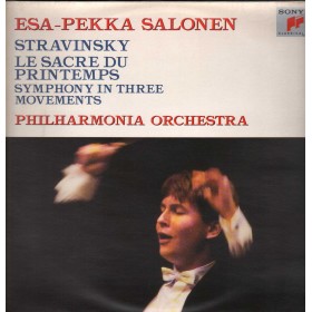 Stravinsky, Salonen LP Vinile The Rite Of Spring, Symphony In Three Movements / Sony – S45796 Nuovo Stravinsky, Salonen LP Vinile The Rite Of Spring, Symphony In Three Movements / Sony – S45796 Nuovo