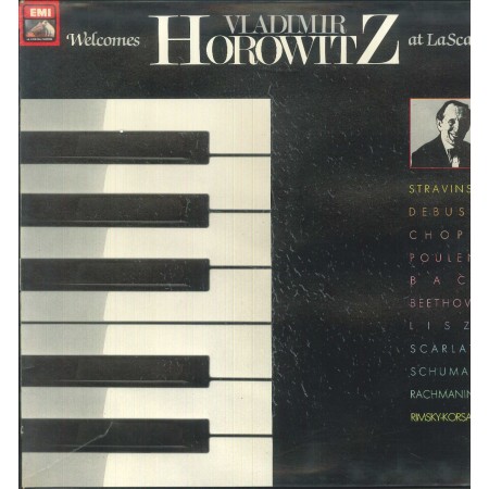 Vladimir Horowitz LP Vinile Welcomes Vladimir Horowitz At La Scala / 2907263M Nuovo