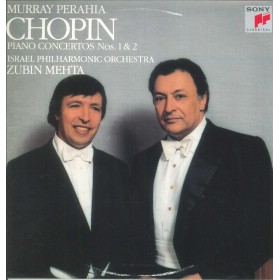 Perahia, Mehta LP Vinile Chopin, Piano Concertos Nos. 1, 2 / Sony – S44922 Nuovo Perahia, Mehta LP Vinile Chopin, Piano Concertos Nos. 1, 2 / Sony – S44922 Nuovo