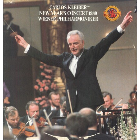 Kleiber, Wiener Philharmoniker LP Vinile New Year's Concert 1989 / M2X45564 Nuovo
