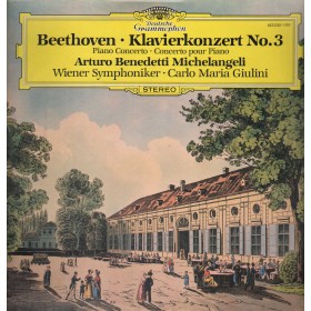 Beethoven, Michelangeli, Giulini LP Vinile Klavierkonzert / Piano Concerto No. 3 Nuovo Beethoven, Michelangeli, Giulini LP Vinile Klavierkonzert / Piano Concerto No. 3 Nuovo