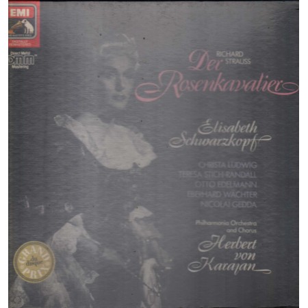 Strauss, Schwarzkopf, Karajan LP Vinile Der Rosenkavalier / His Master's Voice – EX7493541 Sigillato