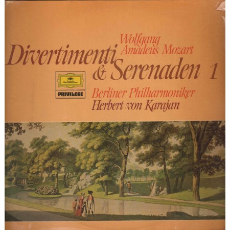 Mozart, Karajan LP Vinile Divertimenti E Serenaden 1 / Deutsche  – 2726031 Nuovo