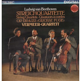 Beethoven, Vermeer Quartett LP Vinile Streichquartette Op. 130, 133  Grobe Fuge / 642982AZ Nuovo Beethoven, Vermeer Quartett LP Vinile Streichquartette Op. 130, 133  Grobe Fuge / 642982AZ Nuovo