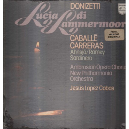 Gaetano Donizetti LP Vinile Lucia Di Lammermoor / Philips – 6703080 Sigillato
