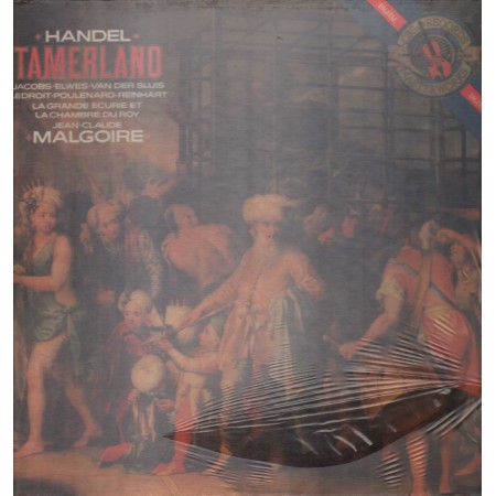 Handel, Malgoire LP Vinile Tamerlano / CBS Masterworks – I3M37893 Sigillato