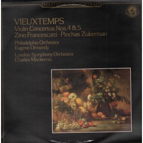 Vieuxtemps, Francescatti, Zukerman LP Vinile Violin Concertos Nos. 4, 5 / MP39125 Nuovo Vieuxtemps, Francescatti, Zukerman LP Vinile Violin Concertos Nos. 4, 5 / MP39125 Nuovo