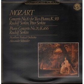 Mozart, Serkin LP Vinile Concerto N. 10, K.365, Piano Concerto N. 20, K.466 / MP39127 Mozart, Serkin LP Vinile Concerto N. 10, K.365, Piano Concerto N. 20, K.466 / MP39127