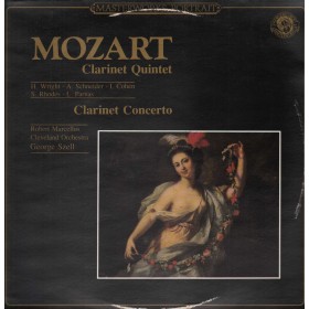 Mozart, Marcellus LP Vinile Clarinet Concerto, Quintet for Clarinet E Strings Nuovo Mozart, Marcellus LP Vinile Clarinet Concerto, Quintet for Clarinet E Strings Nuovo