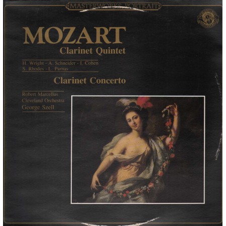 Mozart, Marcellus LP Vinile Clarinet Concerto, Quintet for Clarinet E Strings Nuovo