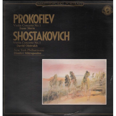 Prokofiev, Shostakovich LP Vinile Violin Concerto No. 1 / CBS – MP39771 Nuovo