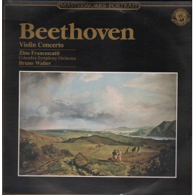 Beethoven, Walter, Francescatti LP Vinile Violin Concerto / CBS – MP39767 Nuovo Beethoven, Walter, Francescatti LP Vinile Violin Concerto / CBS – MP39767 Nuovo