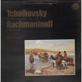 Tchaikovsky, Rachmaninoff LP Vinile Piano Concertos Nos. 2, 3 / Polichinelle / MP39763 Tchaikovsky, Rachmaninoff LP Vinile Piano Concertos Nos. 2, 3 / Polichinelle / MP39763