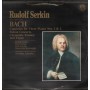 Serkin, Bach LP Vinile Concertos For Three Pianos Nos. 1, 2 / CBS – MP39761 Nuovo