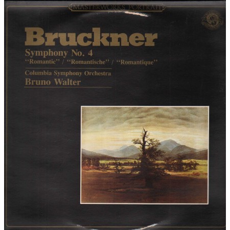 Bruckner, Walter LP Vinile Symphony N. 4, Romantic / Romantische / Romantique / CBS60297