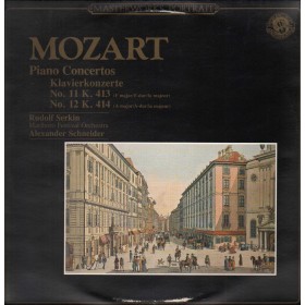 Mozart ,Serkin LP Vinile Piano Concertos N. 11 K. 413, No. 12 K. 414 / MP39765 Nuovo Mozart ,Serkin LP Vinile Piano Concertos N. 11 K. 413, No. 12 K. 414 / MP39765 Nuovo