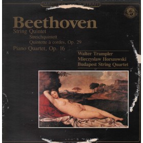 Beethoven, Trampler LP Vinile Quintet A Cordes, Op. 29 Piano Quartet, Op. 16 / CBS60257 Nuovo Beethoven, Trampler LP Vinile Quintet A Cordes, Op. 29 Piano Quartet, Op. 16 / CBS60257 Nuovo