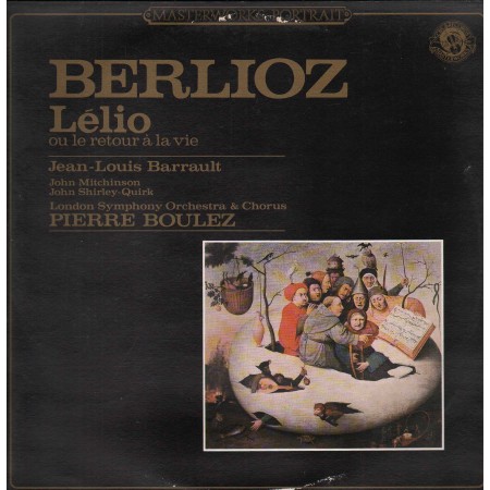 Berlioz, Barrault LP Vinile Lélio Ou Le Retour A La Vie / CBS – CBS60260 Nuovo