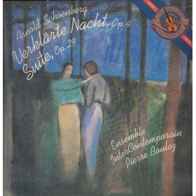 Schoenberg, Boulez LP Vinile Verklarte Nacht, Op. 4 / Suite, Op. 29 / IM39566 Nuovo