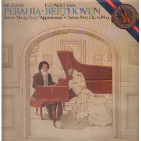Beethoven, Perahia LP Vinile Sonata No. 23, Op. 57, Sonata No. 7, 3, Op. 10 / IM39344 Nuovo Beethoven, Perahia LP Vinile Sonata No. 23, Op. 57, Sonata No. 7, 3, Op. 10 / IM39344 Nuovo